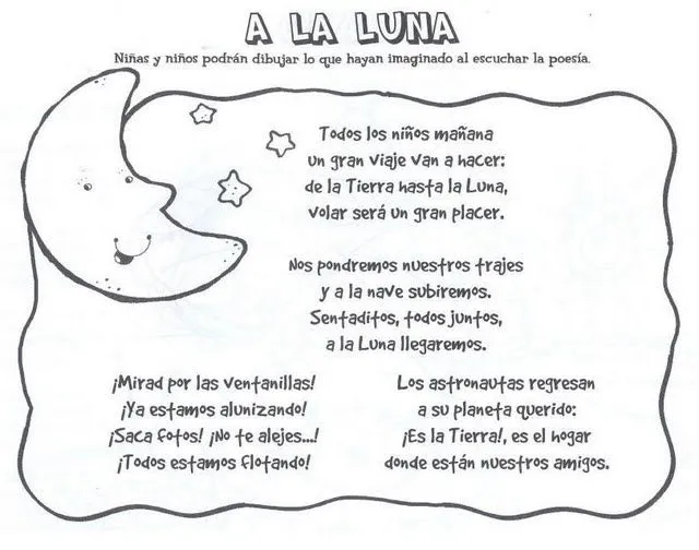 Fases de la luna para niños de preescolar - Imagui