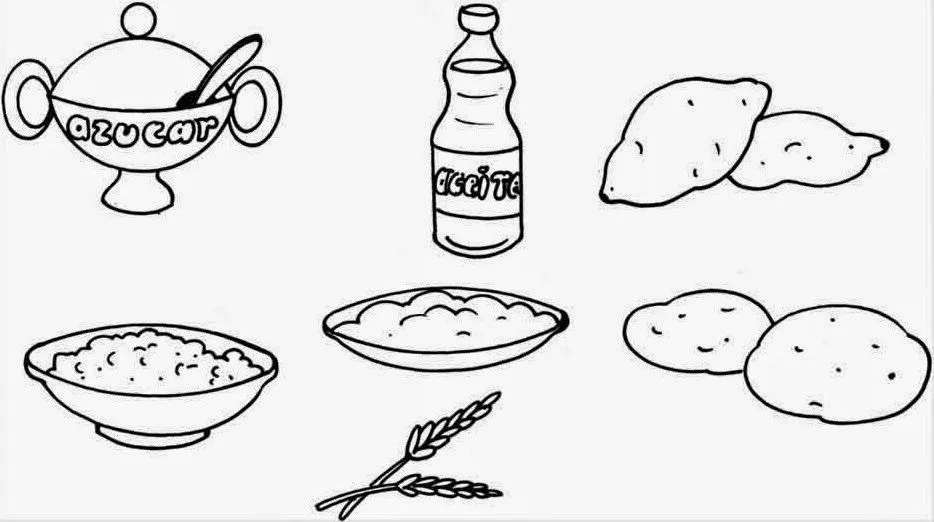 Alimentos energeticos para colorear - Imagui Alimentos energeticos para colorear - Imagui