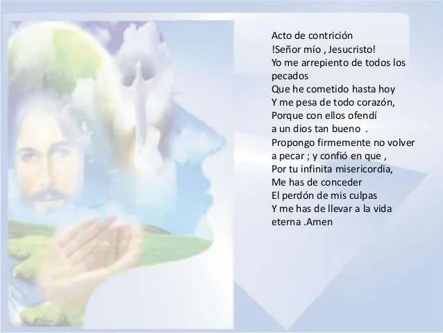 Acto de contricion