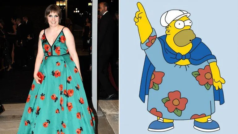 Actriz se vistió como Homero Simpson? - América