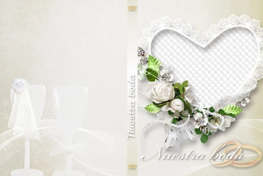 Actualizado: Nuestra boda, portada de DVD. Plantilla PSD para Photoshop. Actualizado: Nuestra boda, portada de DVD. Plantilla PSD para Photoshop.