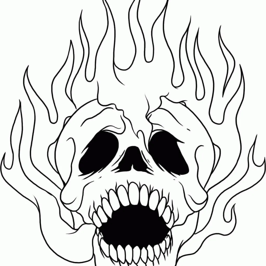 Actualizar más de 74 calavera con fuego dibujo - camera.edu.vn Actualizar más de 74 calavera con fuego dibujo - camera.edu.vn