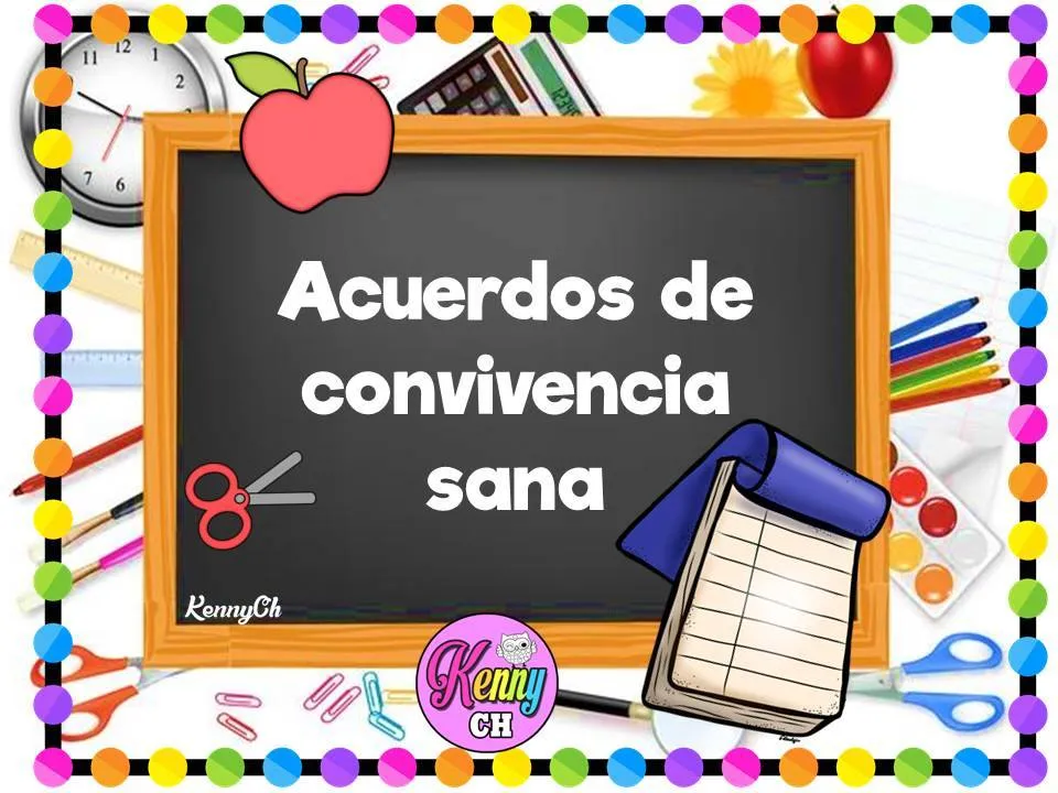Acuerdos de convivencia Sana