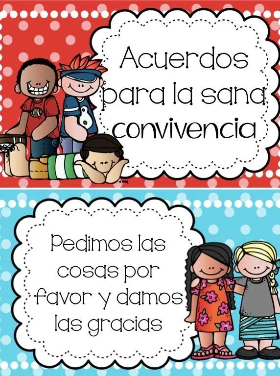 Acuerdos para la sana convivencia dentro del aula - Imagenes ... Acuerdos para la sana convivencia dentro del aula - Imagenes ...