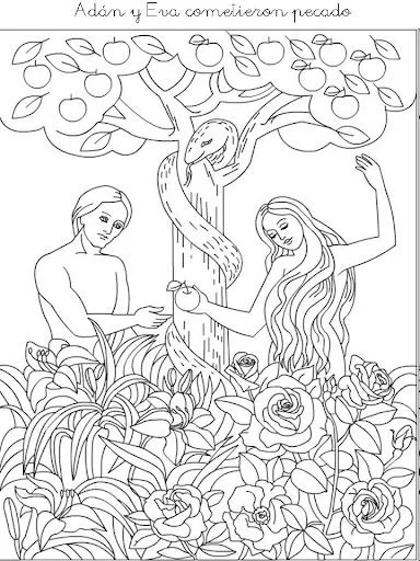 ADAN Y EVA : DIBUJOS DE ADAN Y EVA PARA COLOREAR ADAN Y EVA : DIBUJOS DE ADAN Y EVA PARA COLOREAR