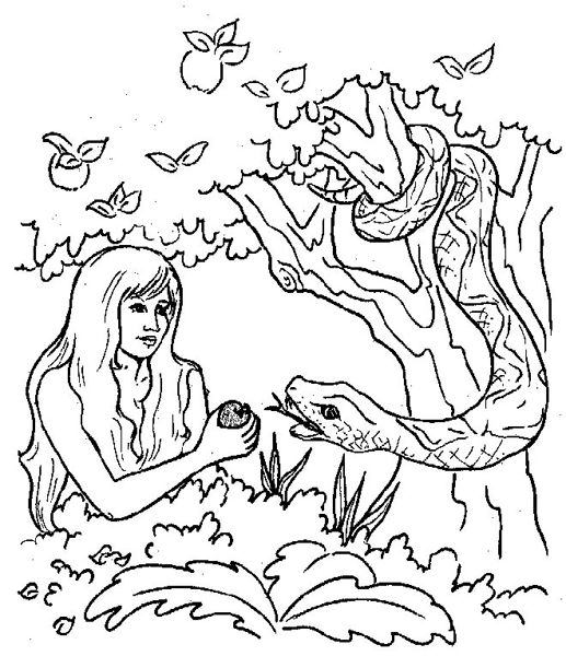 Adan y Eva - Dibujos para colorear - Ayudas Cristianas Adan y Eva - Dibujos para colorear - Ayudas Cristianas