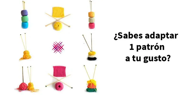 Sabes adaptar 1 patrón a tu gusto? | Pearl Knitter Sabes adaptar 1 patrón a tu gusto? | Pearl Knitter