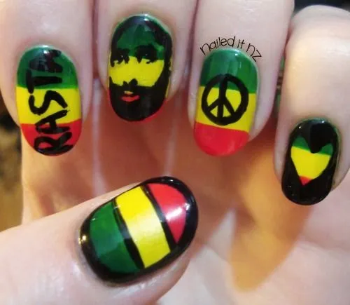 add a caption | We Heart It | nail art