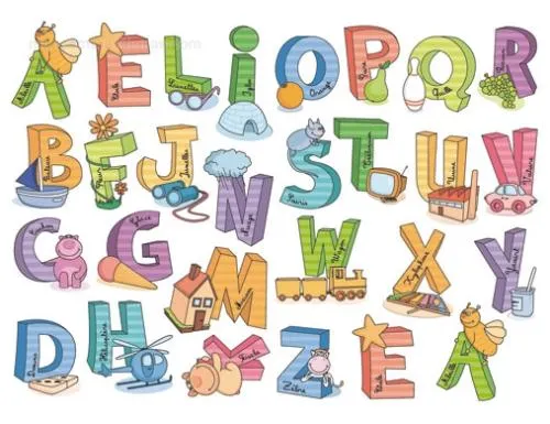 Imagenes con letras infantiles - Imagui