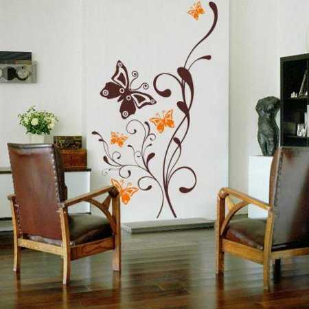 Adhesivos decorativos: dale más vida a tus paredes | Paredes ...