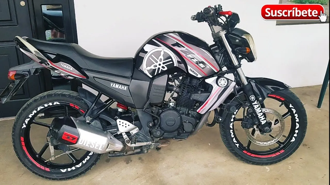 adhesivos para fz 16 yamaha. - YouTube
