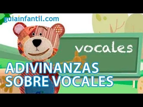 Adivinanzas para aprender las vocales - YouTube