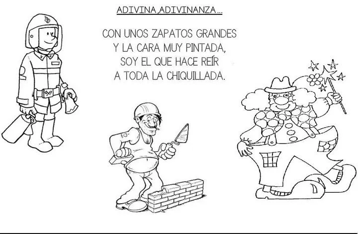 ADIVINANZAS PARA NIÑOS SOBRE LOS OFICIOS : INFANTIL Y PARA NIÑOS. ADIVINANZAS PARA NIÑOS SOBRE LOS OFICIOS : INFANTIL Y PARA NIÑOS.