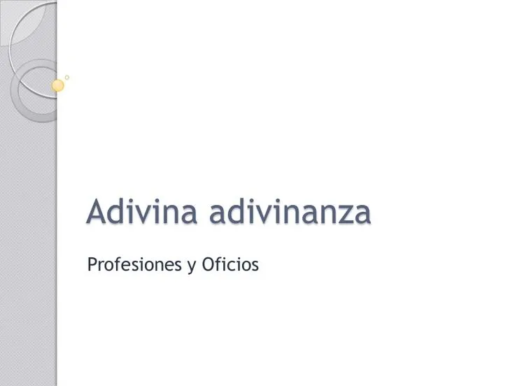 Adivinanzas profesiones y oficios | Español para niños | Pinterest Adivinanzas profesiones y oficios | Español para niños | Pinterest