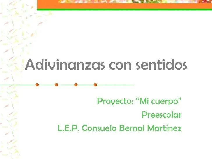 Adivinanzas con sentidos