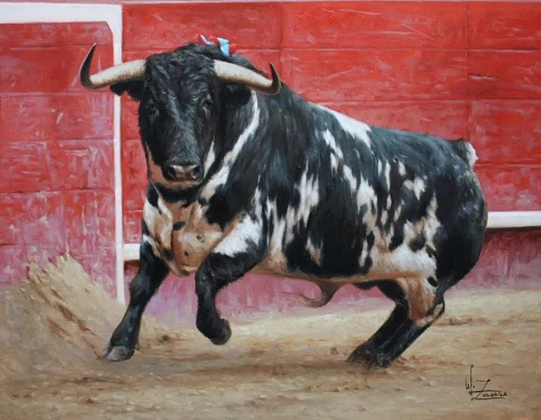 GALERIA: TOROS LIDIA ÓLEO SOBRE LIENZO | Pinturas al Óleo