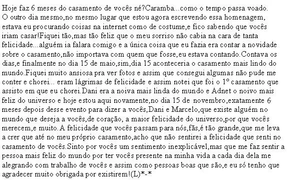 adnesa: 6 meses de casados!*-*