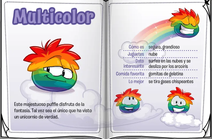 Adoptar al puffle multicolor sin ser socio | Trucos de Club ...