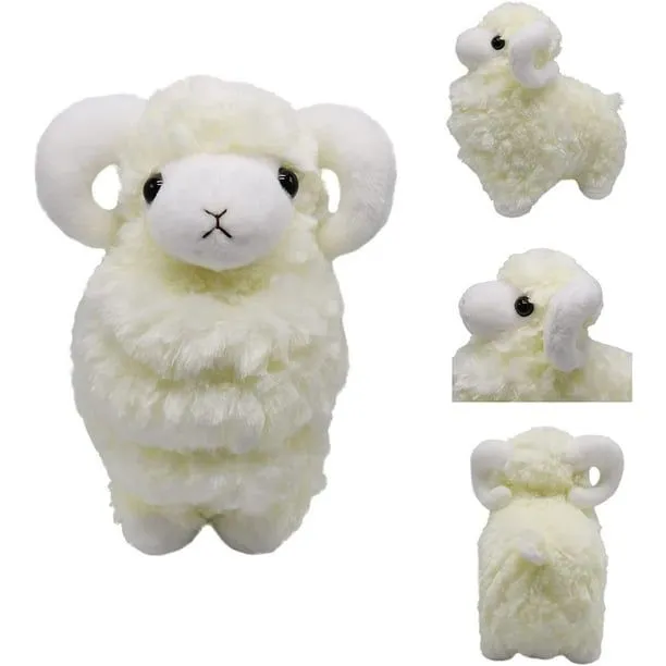 Adorables animales de peluche de oveja, lindos juguetes de peluche de oveja, muñecos de cordero adorables súper suaves, lindos regalos para niños, niños y niñas, regalos de cumpleaños o fiestas, 32 cm, Adorables animales de peluche de oveja, lindos juguetes de peluche de oveja, muñecos de cordero adorables súper suaves, lindos regalos para niños, niños y niñas, regalos de cumpleaños o fiestas, 32 cm,