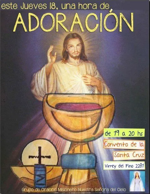 Adoración Eucarística | Nuestra Señora del Cielo