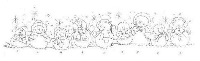 ADORAN AL NIÑO LOS PEQUES Y PECAS.: Colorea los muñecos de nieve. ADORAN AL NIÑO LOS PEQUES Y PECAS.: Colorea los muñecos de nieve.