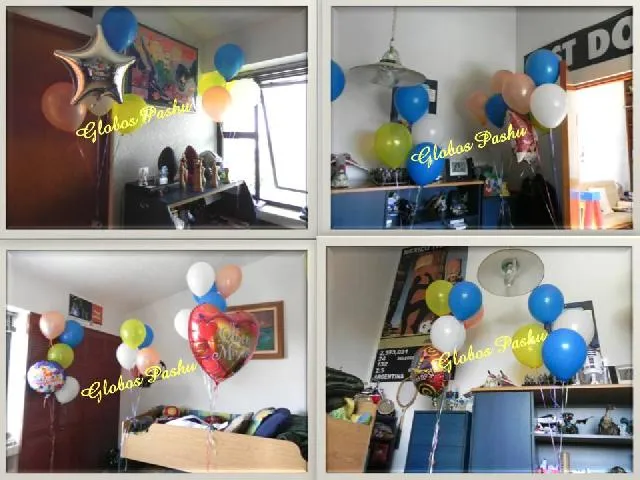 Cuartos decorados para cumpleaños - Imagui