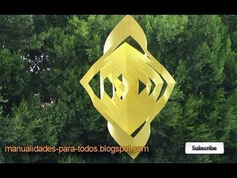 Adorno colgante para fiestas - Guirnalda - Manualidades para todos ... Adorno colgante para fiestas - Guirnalda - Manualidades para todos ...