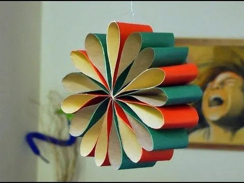 Adorno para Navidad - Flor para colgar o decorar la mesa ... Adorno para Navidad - Flor para colgar o decorar la mesa ...