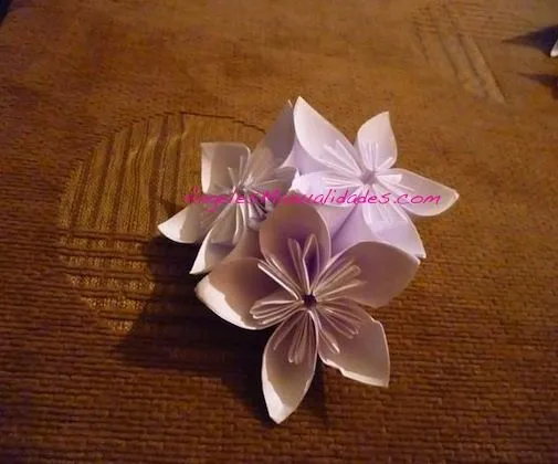Adorno Navideño: Flor de Papel para el Arbol | Angeles Manualidades
