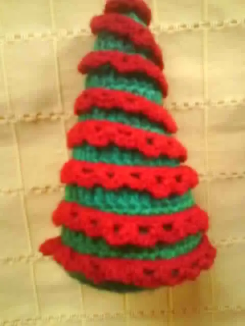 Adorno navideño tejido a crochet - Imagui