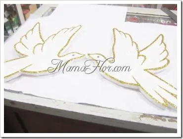 Adorno de Palomas para Decorar… - Manualidades MamaFlor