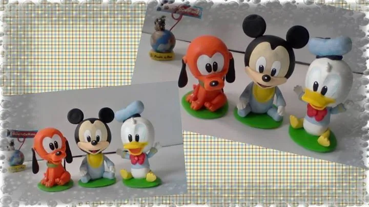 adorno torta disney baby porcelana fria | El mundito de manu ...