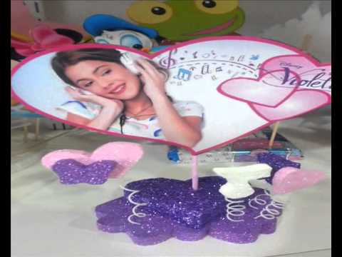 Adorno de violetta en cotillon Segurola - YouTube Adorno de violetta en cotillon Segurola - YouTube