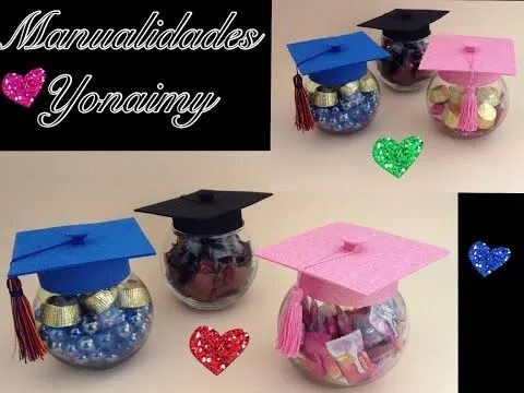 ADORNOS O ARREGLOS DE GRADUACION TIPO DULCEROS . - YouTube ADORNOS O ARREGLOS DE GRADUACION TIPO DULCEROS . - YouTube