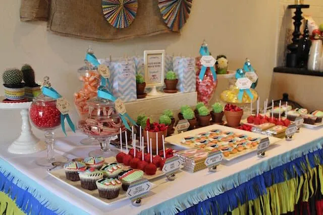 Adornos para baby shower temático de México Adornos para baby shower temático de México