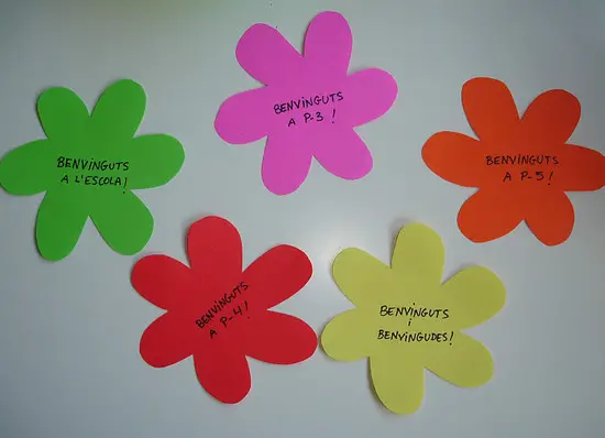 Adornos de bienvenida a clases - Imagui