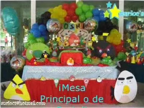 MANOS ARTISTICAS ANRIOCS - ANGRY BIRD DECORACION - YouTube