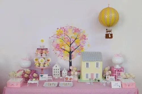 Adornos para cumple de nena 1 año - Imagui