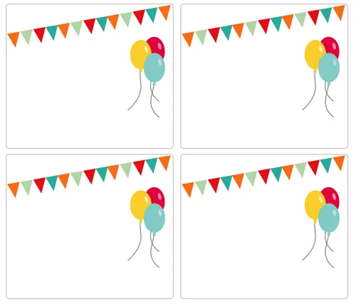 Dibujos para Colorear: Invitaciones de cumpleaños Dibujos para Colorear: Invitaciones de cumpleaños