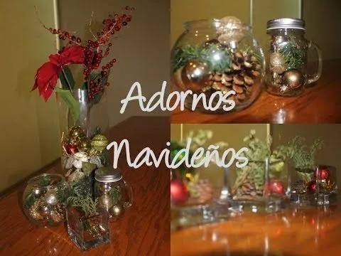 ADORNOS ELEGANTES & SENCILLOS PARA NAVIDAD - YouTube ADORNOS ELEGANTES & SENCILLOS PARA NAVIDAD - YouTube