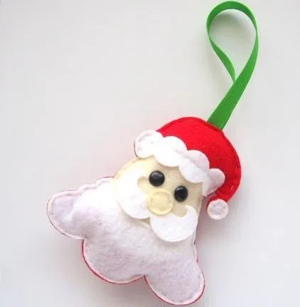 adornos-fieltro-navidad-papa- ...