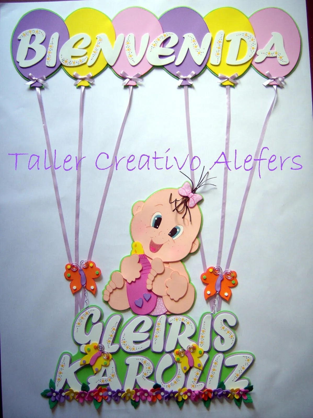 ALEFERS TALLER CREATIVO.: CARTELES EN FOAMI ALEFERS TALLER CREATIVO.: CARTELES EN FOAMI