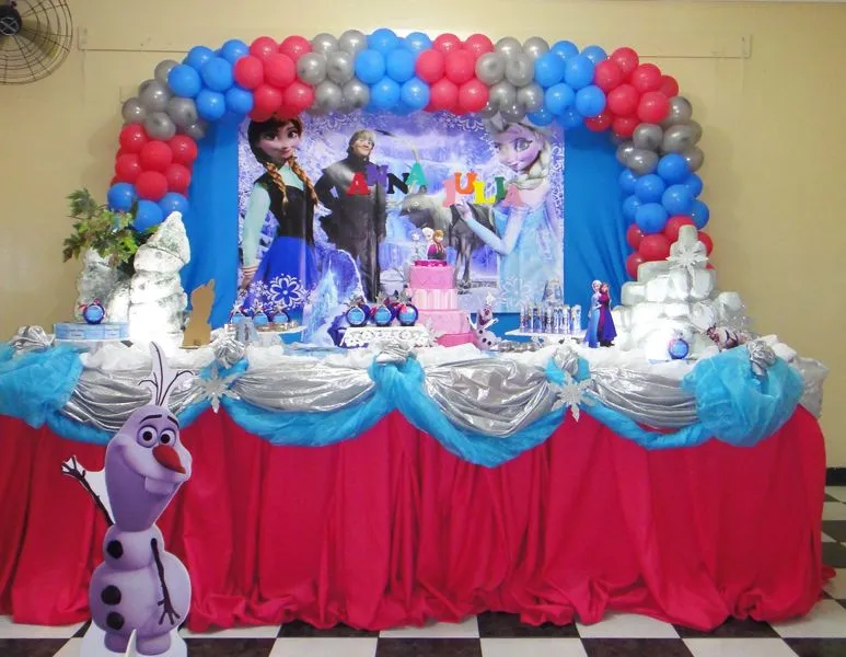 Ideas para decoración de Cumpleaños Frozen – Princesas Disney Ideas para decoración de Cumpleaños Frozen – Princesas Disney
