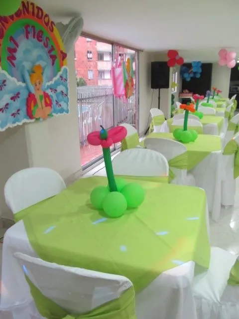 Decoración de Tinkerbell sencilla - Imagui