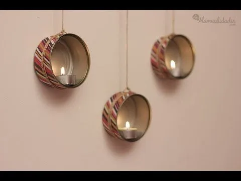 Adornos con latas de aluminio - YouTube