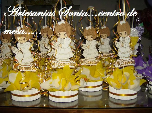 Arreglos de mesa para la Primera Comunión niño - Imagui