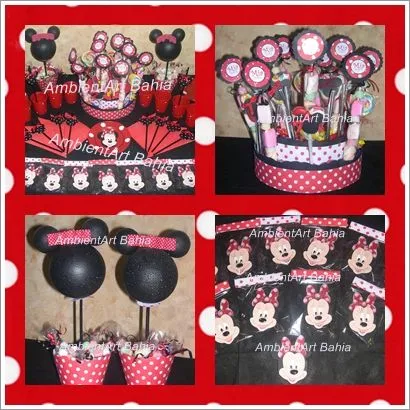 Cosas para cumple de Minnie - Imagui