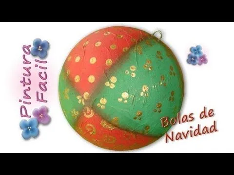 Adornos de Navidad 2015 Esferas Navideñas *Painting Christmas ...