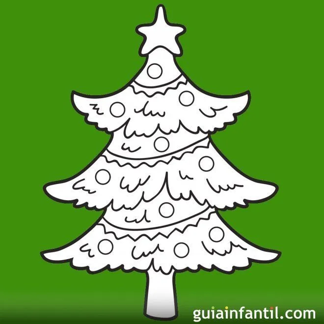 Adornos de Navidad: dibujos navideños para colorear