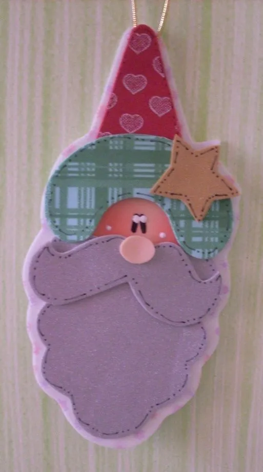 Varios adornos de navidad en goma eva con moldes - Todo en Goma Eva Varios adornos de navidad en goma eva con moldes - Todo en Goma Eva